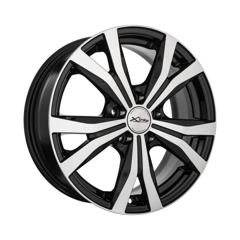 фото Колесный диск x'trike x-119 6,5/r16 5*100 et38 d67,1 bk/fp [29143]