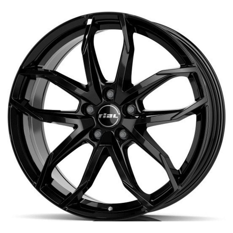 фото Колесный диск rial lucca 8,0/r18 5*114,3 et45 d70,1 diamond black [luc80845b82-6]