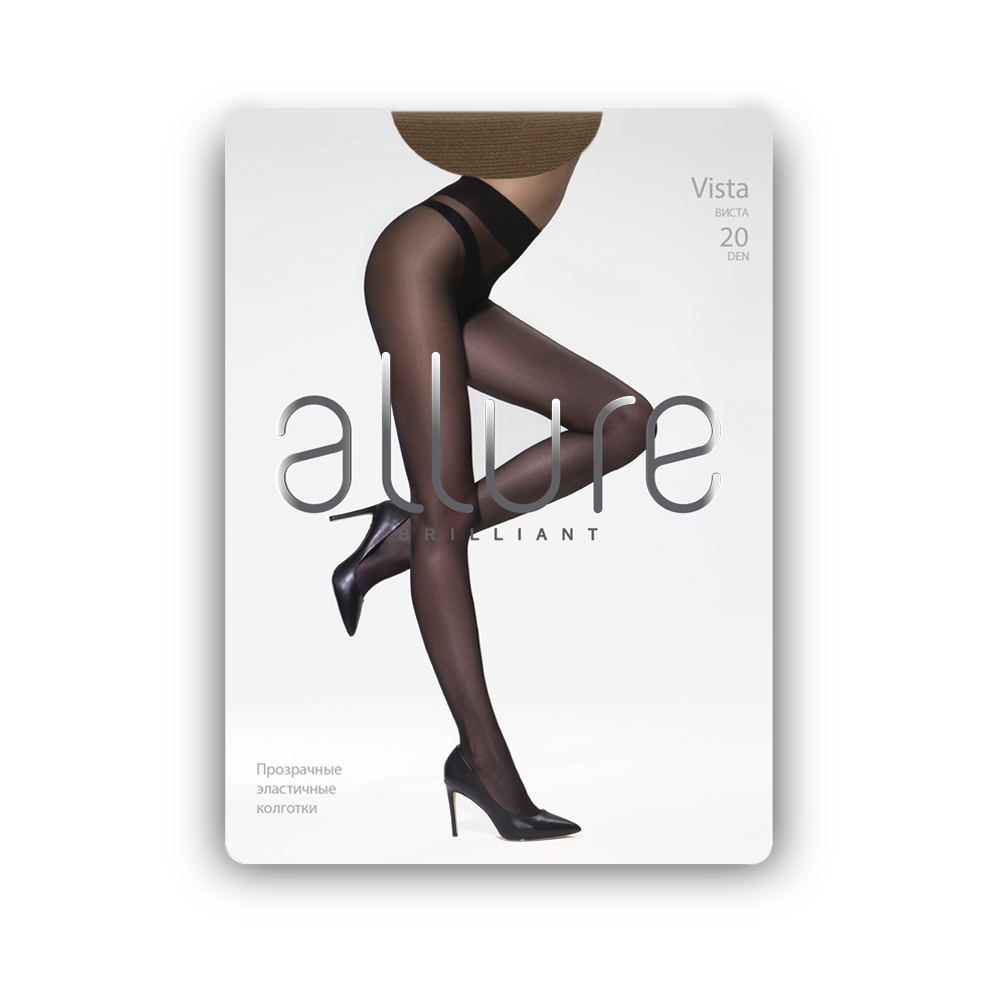 

Колготки женские ALLURE ALL VISTA 20 легкий загар 4 (L), ALL VISTA 20