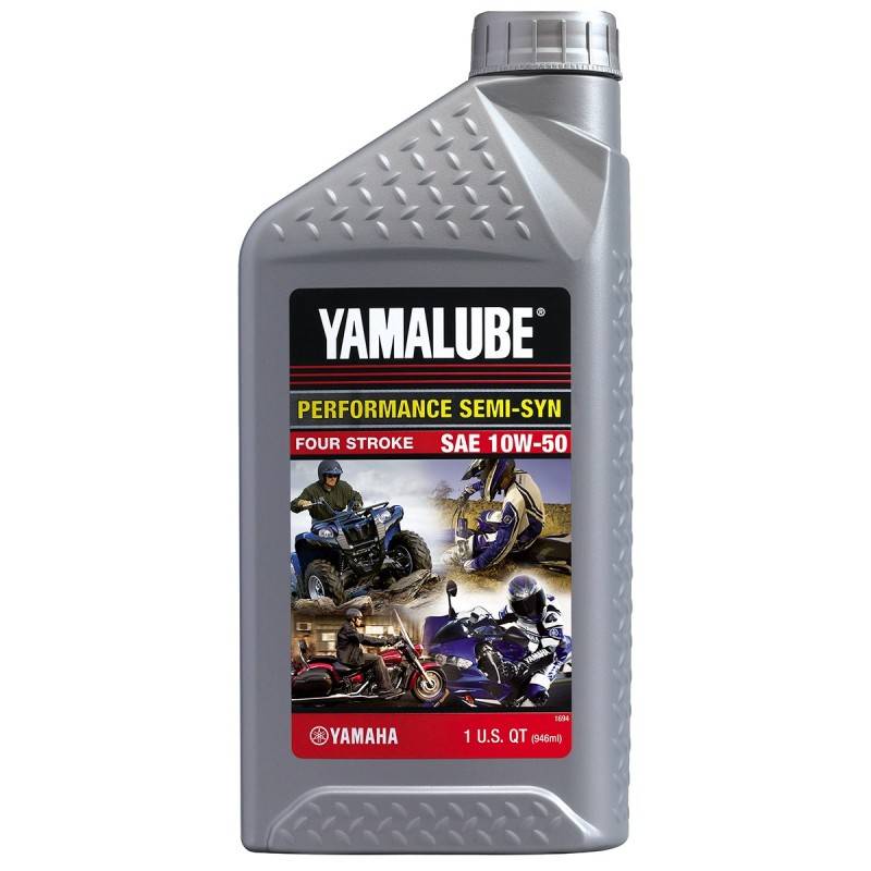 Моторное масло Yamalube Performance Semi-Synthetic 10W50 3,78 л