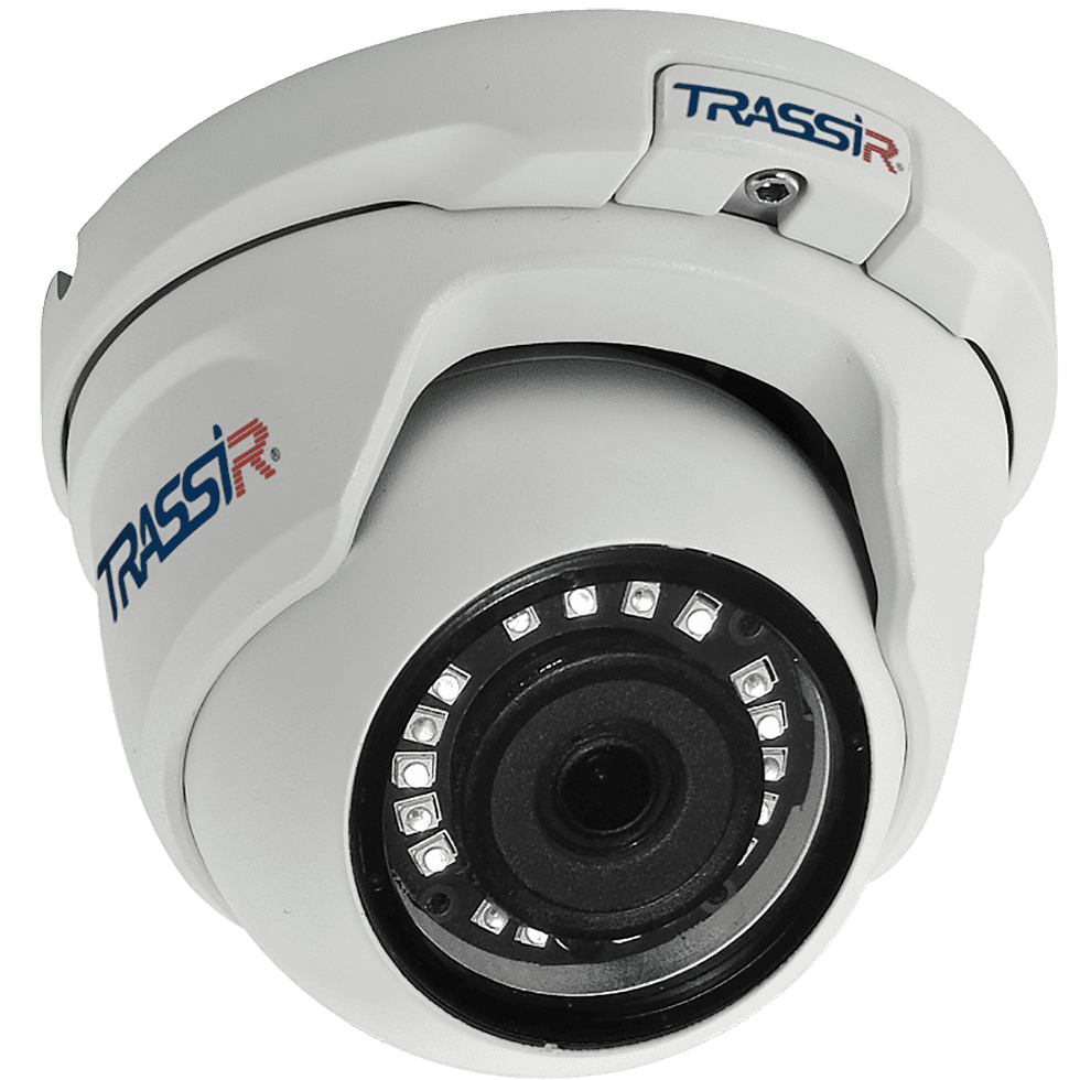 фото Ip-камера trassir tr-d8121ir2 v4 white