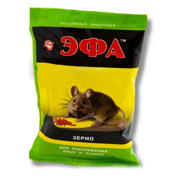 

Гранулы от грызунов Эфа 4603646001996 100 г
