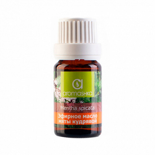 Масло эфирное мяты кудрявой Aromashka 10 мл