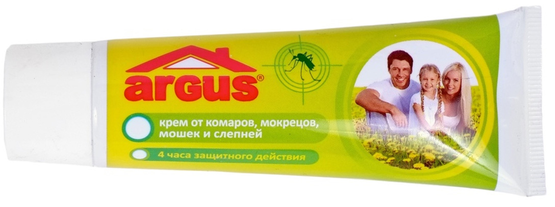 фото Argus крем от комаров 42мл туба (18% дэта)