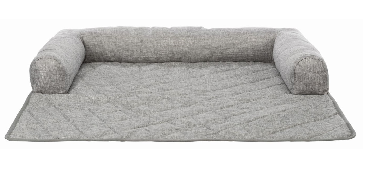 

Подстилка с бортиком для защиты мебели от шерсти Trixie Nero, 70x90 см, светло-серый