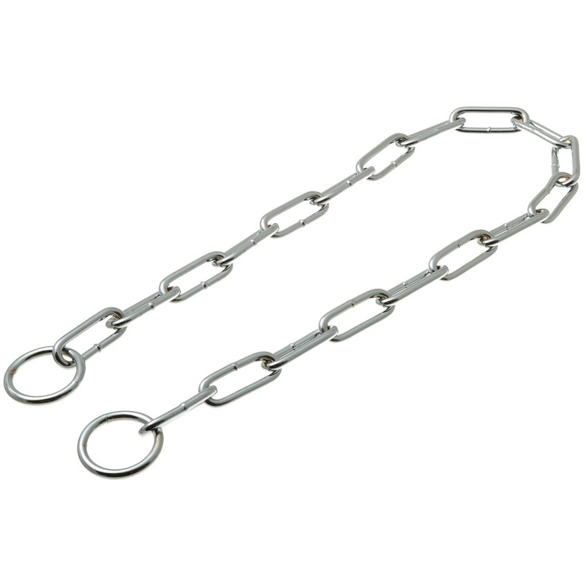 

Цепь для собак ZooOne овальная, прямая, 4 мм x 24 (60 см), CI-4024