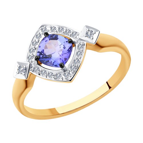 

Кольцо из желтого золота с бриллиантом р.  SOKOLOV Diamonds 6014116, 6014116