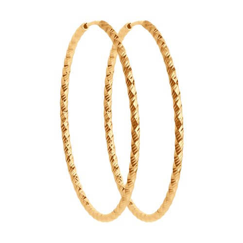 

Серьги конго из желтого золота SOKOLOV 140155, 140155