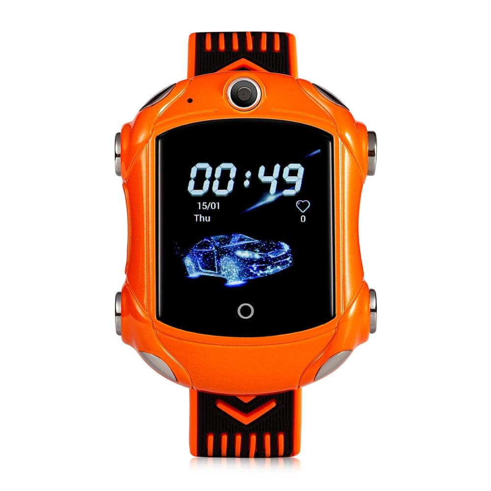 фото Детские смарт-часы wonlex smart baby watch kt14 orange/orange