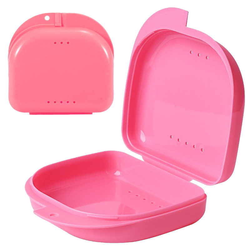 Бокс пластиковый ортодонтический Staino DB10 розовый 82x85x29 мм игрушка в наборе вулкан 160 г розовый