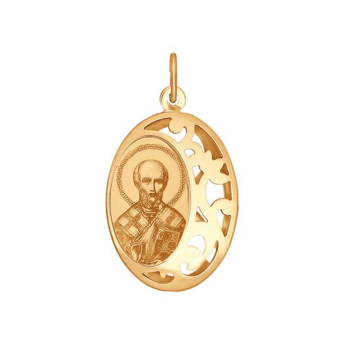 

Подвеска из золота SOKOLOV 104007, без вставки, 104007