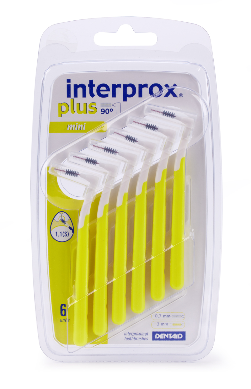 Межзубные ершики Interprox plus mini ISO 3 (0.7 - 3 мм) 6 шт