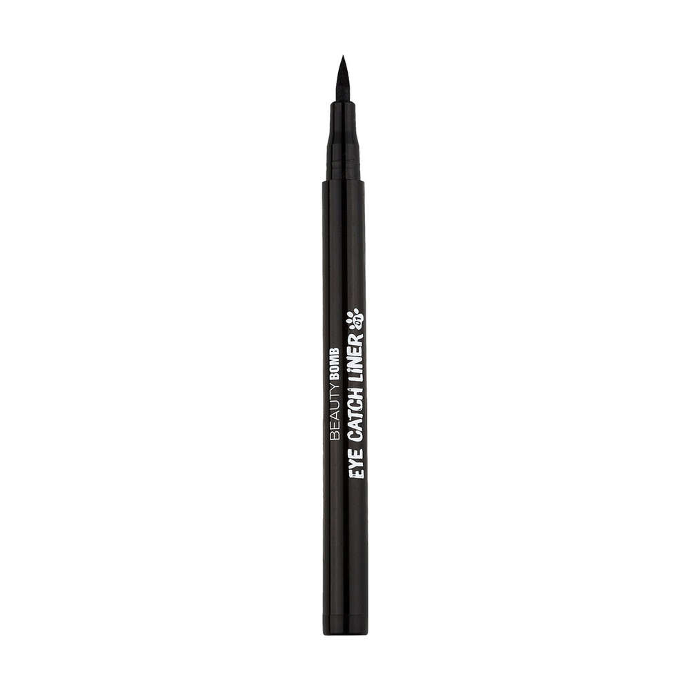 Подводка-фломастер для глаз BEAUTY BOMB Eye Catch Liner, тон 01 Black, 1,2 мл jeanmishel подводка фломастер для глаз moon