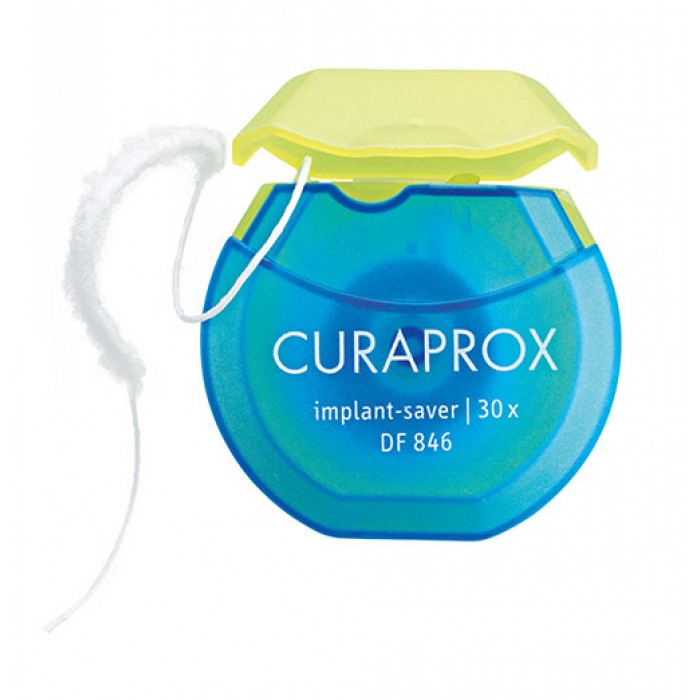 Curaprox DF-846 Implant-saver зубная нить (30 шт)