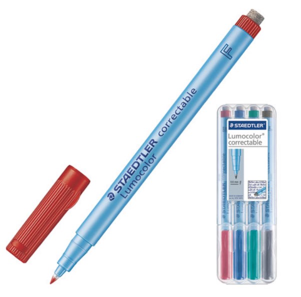

Маркеры универсальные для любой гладкой поверхности Staedtler, 4 а, стиратель, 0,6 м