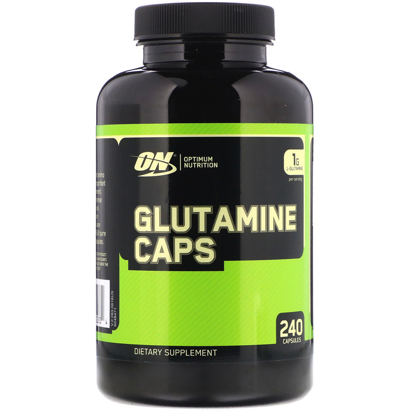 Optimum Nutrition Optimum Nutrition Glutamine caps, 240 капсул 240 капсул, без вкуса