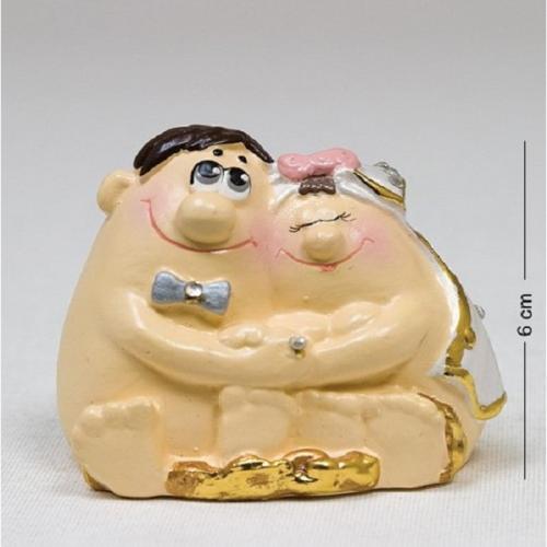 

Фигурка декоративная Art East, Свадебная парочка, 6 см, Бежевый