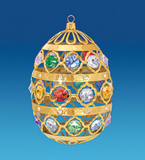 фото Фигурка crystal temptations, яйцо, 14 см, разноцветный