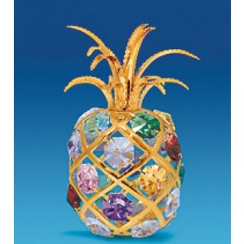 

Фигурка декоративная crystal temptations, Ананас, 10 см, Золотистый