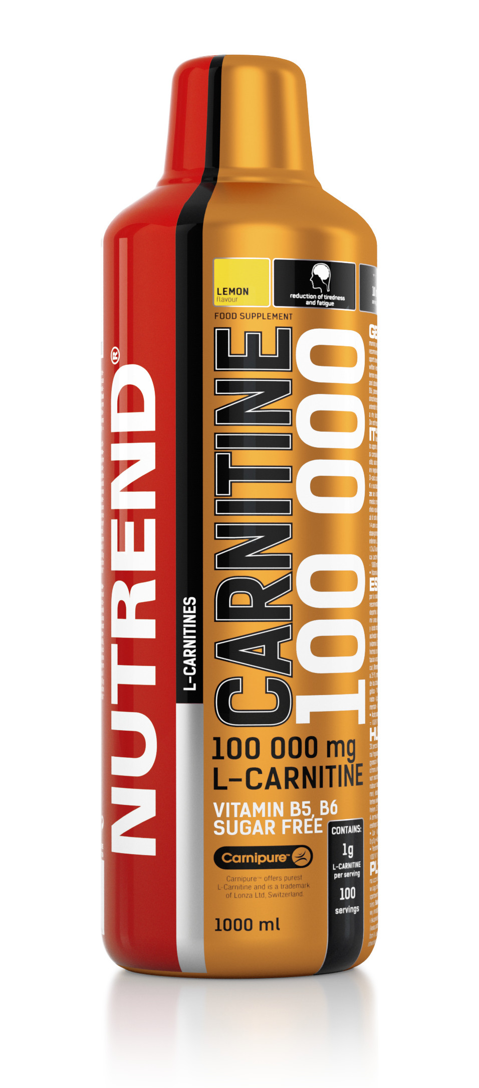 

Напиток NUTREND Carnitine 100000 (1.0 л) лимон