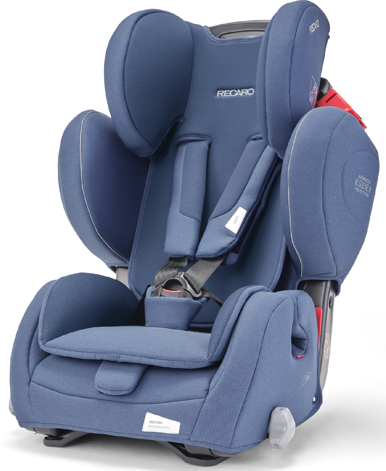 фото Автокресло recaro young sport hero цв.синий гр.1/2/3