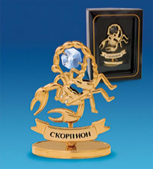 фото Фигурка crystal temptations, знак зодиака, скорпион, юнион, 8 см