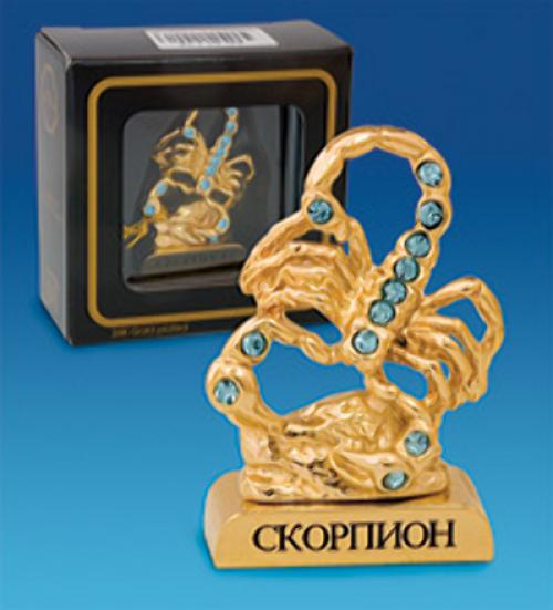 фото Фигурка crystal temptations, знак зодиака скорпион, юнион, 5 см