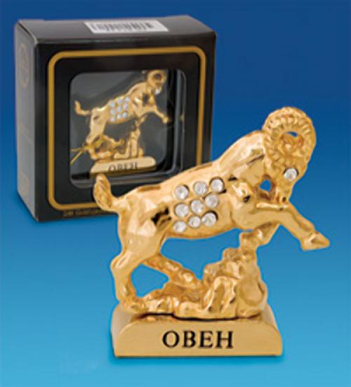 фото Фигурка crystal temptations, знак зодиака овен, юнион, 4,5 см