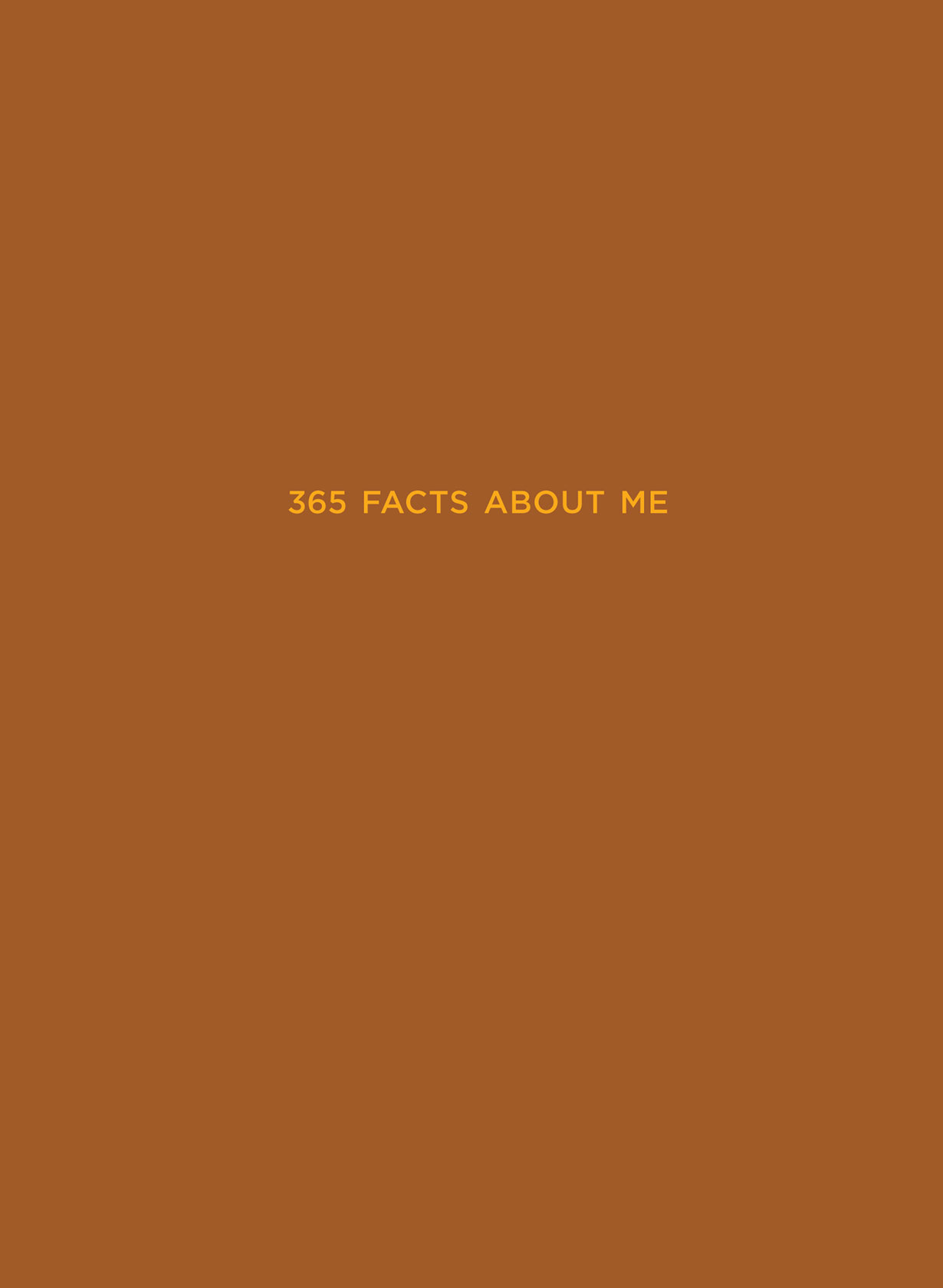 

Ежедневники Веденеевой. 365 facts about me: 365 фактов обо мне