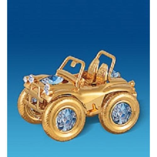 

Фигурка декоративная crystal temptations, Внедорожник, 8 см, Золотистый