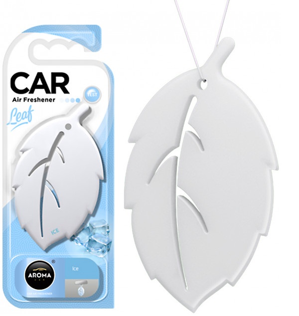 фото Ароматизатор aroma car leaf 3d ice