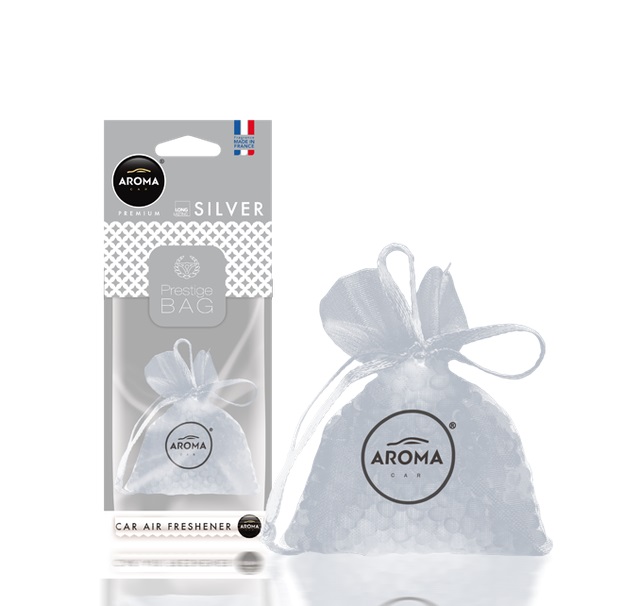 фото Ароматизатор aroma car prestige frash bag silver