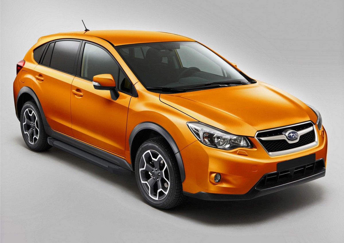 фото Пороги на автомобиль "black" rival для subaru xv i 2011-2016, 173 см, f173alb.5402.1