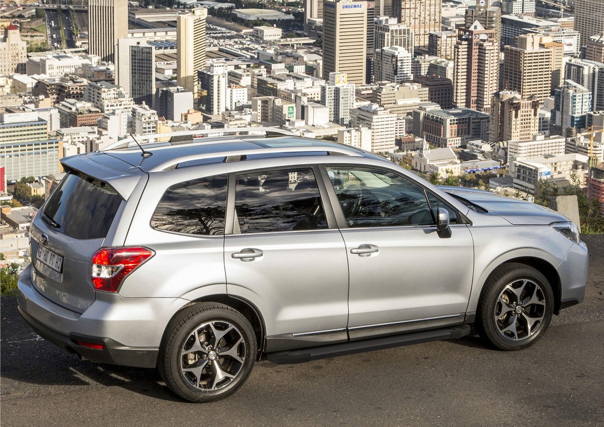 фото Пороги на автомобиль "black" rival для subaru forester iv 2012-2018, f173alb.5401.1