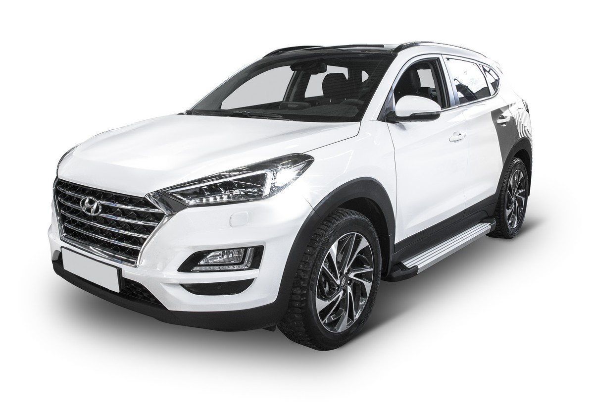 фото Пороги "silver" rival hyundai tucson iii 2015-/kia sportage iv 2016-, f173al.2309.2