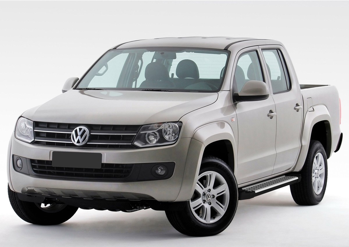 фото Пороги на автомобиль "bmw-style круг" rival volkswagen amarok 2010-2016, d193al.5803.1