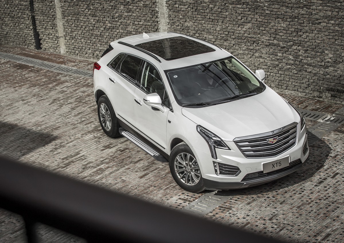 фото Пороги на автомобиль "bmw-style круг" rival cadillac xt5 2016-н.в., 193 см, d193al.0801.1