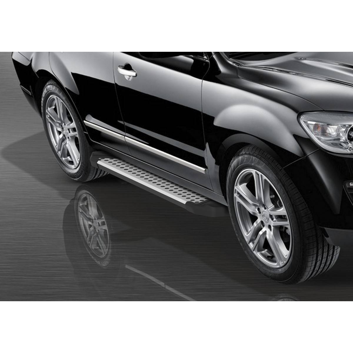 фото Пороги на автомобиль "bmw-style круг" rival для hawtai boliger 2014-н.в., d173al.2901.1