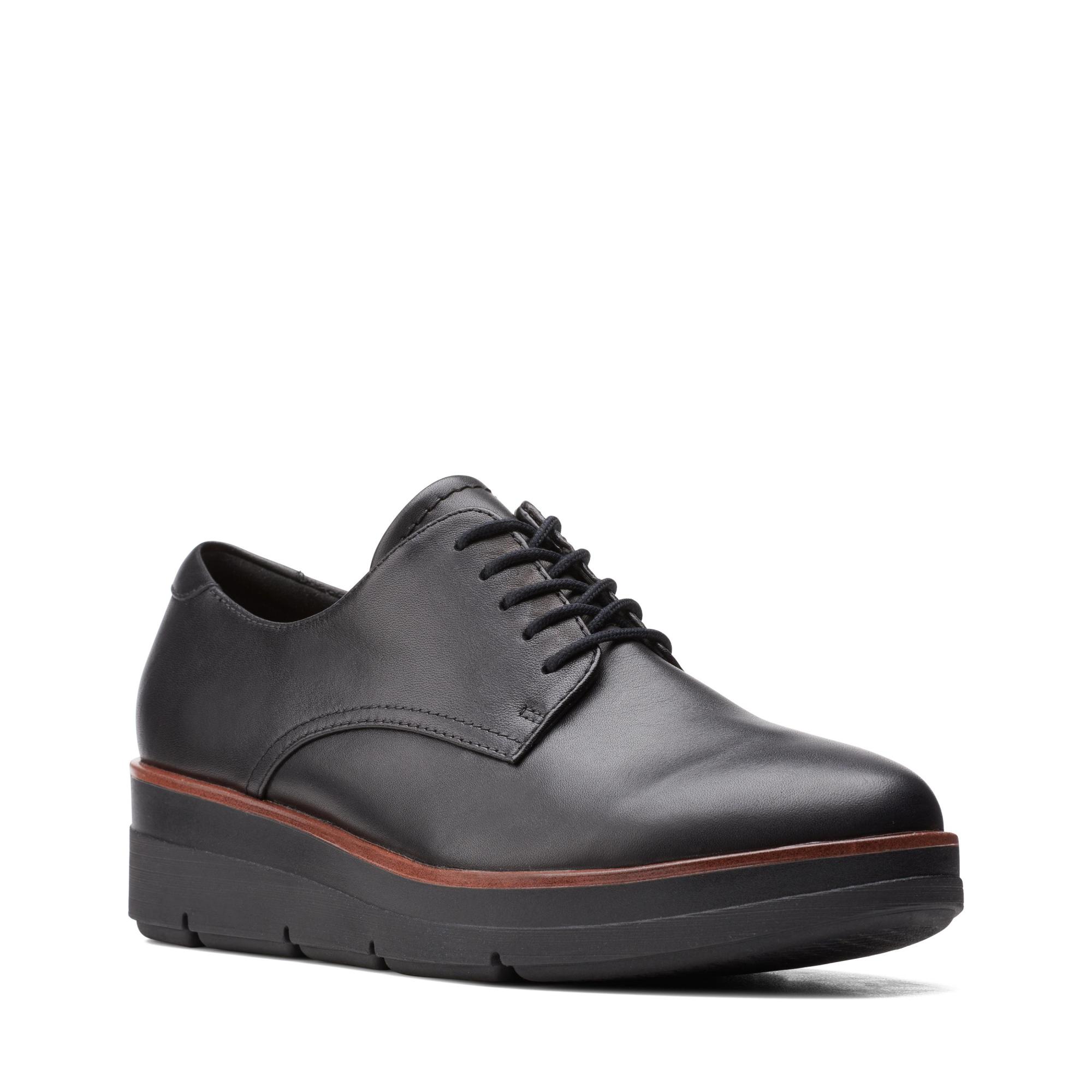 

Полуботинки женские Clarks Shaylin Lace 26153593 черные 37.5 EU, Черный, Shaylin Lace 26153593