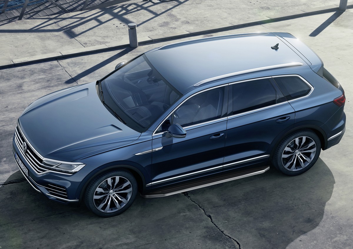 фото Пороги на автомобиль "premium" rival volkswagen touareg iii 2018-н.в., a193alp.5806.1