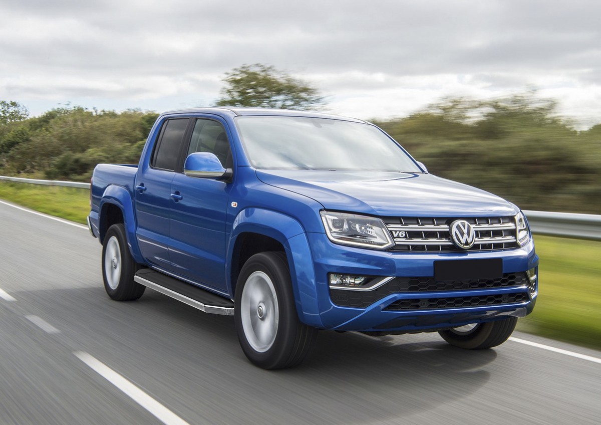 фото Пороги на автомобиль "premium" rival volkswagen amarok 2016-2019, a193alp.5803.2