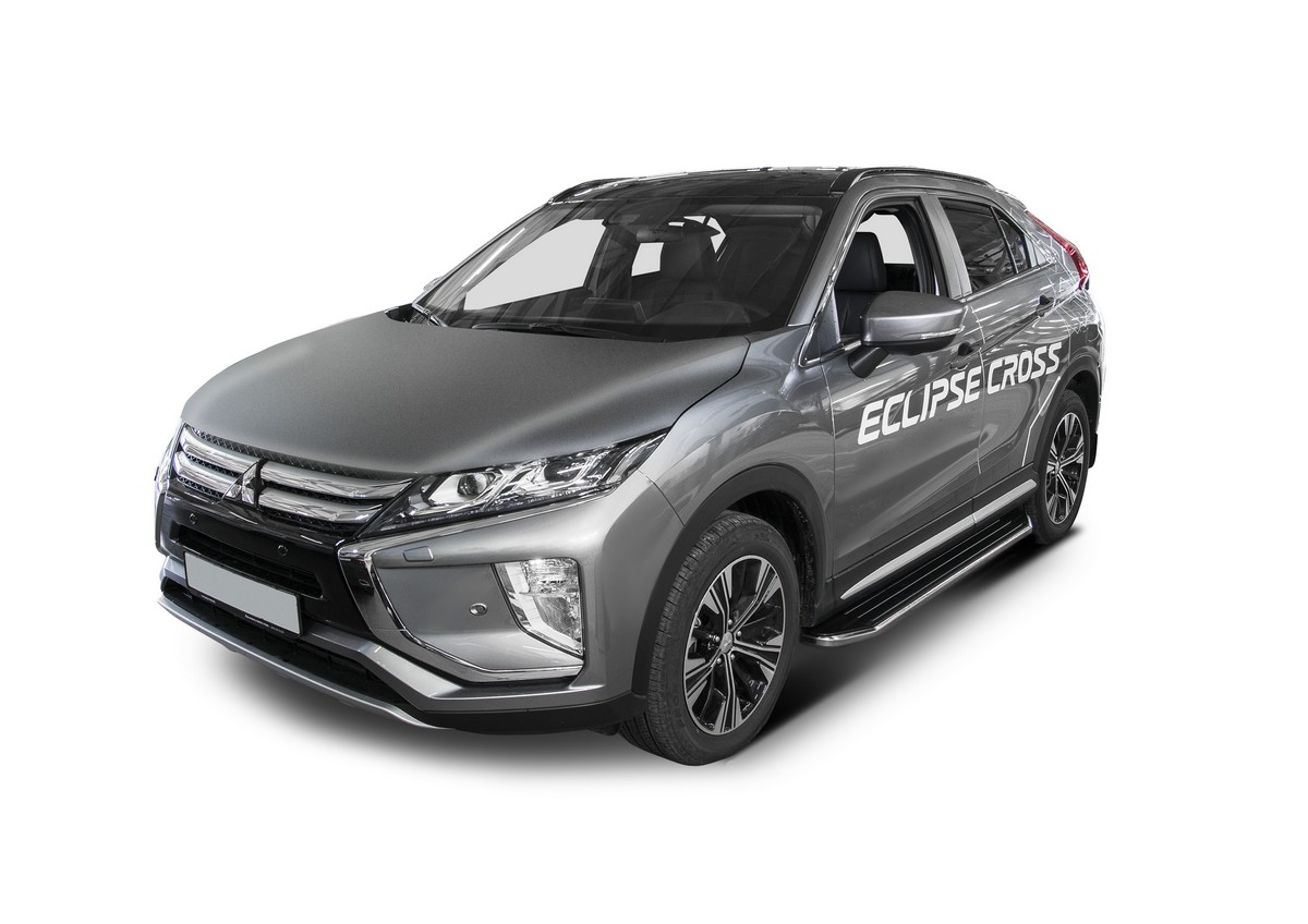 фото Пороги на автомобиль "premium" rival mitsubishi eclipse cross 2018-2021, a180alp.4007.1