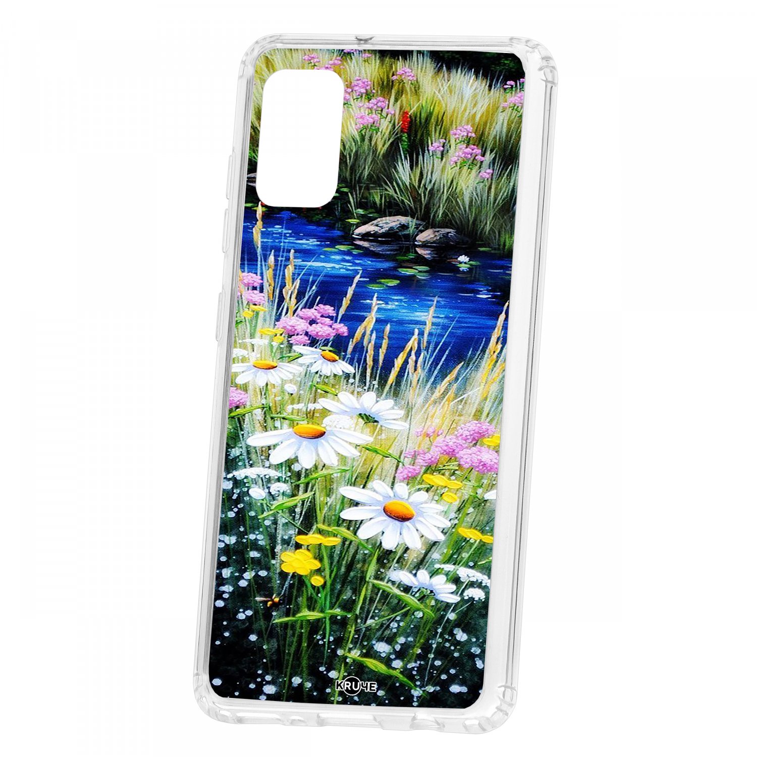 фото Чехол для samsung galaxy a41 2019 кruче print ромашки у ручья