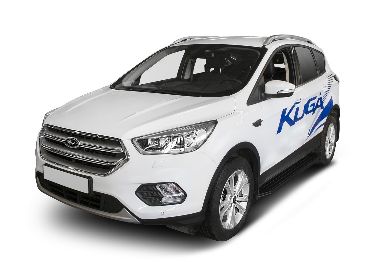 фото Пороги на автомобиль "premium-black" rival ford kuga ii 2013-н.в., a180alb.1804.2