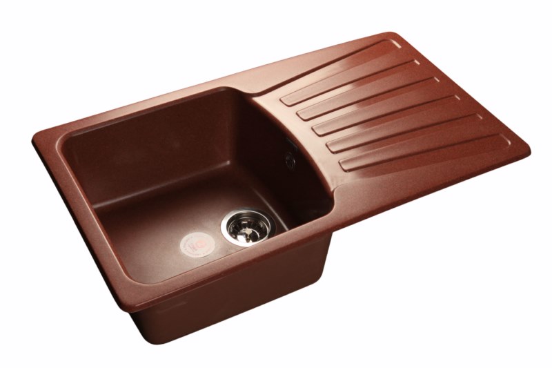 

Мойка для кухни мраморная GranFest Standart S-850 L кр.м, Standart GF-S-850 L