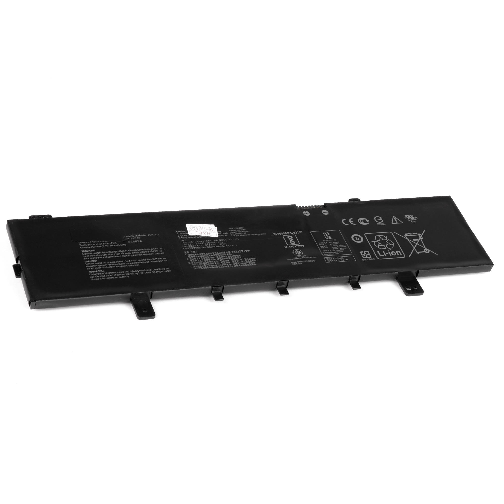 фото Аккумулятор oem для ноутбука asus vivobook 15 x505ba (b31n1631)