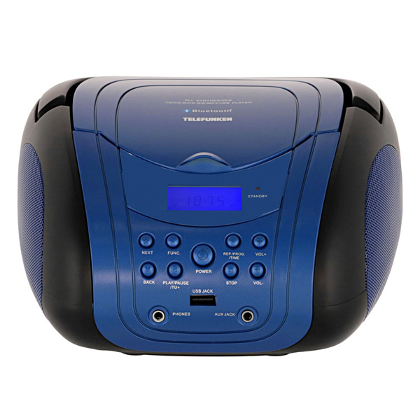 

Магнитола Telefunken TF-CSRP3499B Blue/Black, TF-CSRP3499B