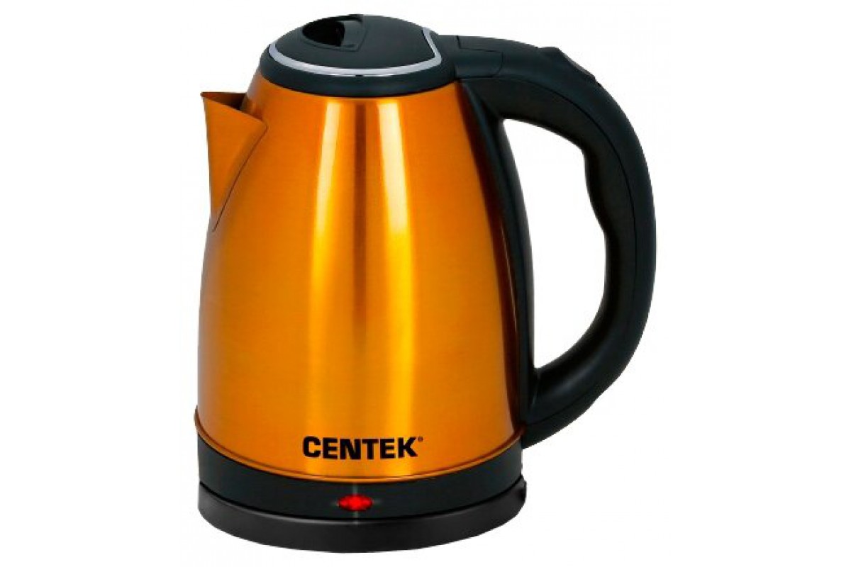 Чайник электрический Centek CT-1068 2 л золотистый