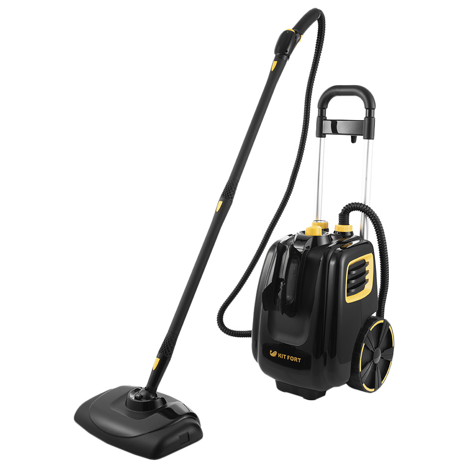 фото Пароочиститель kitfort kt-933 yellow/black