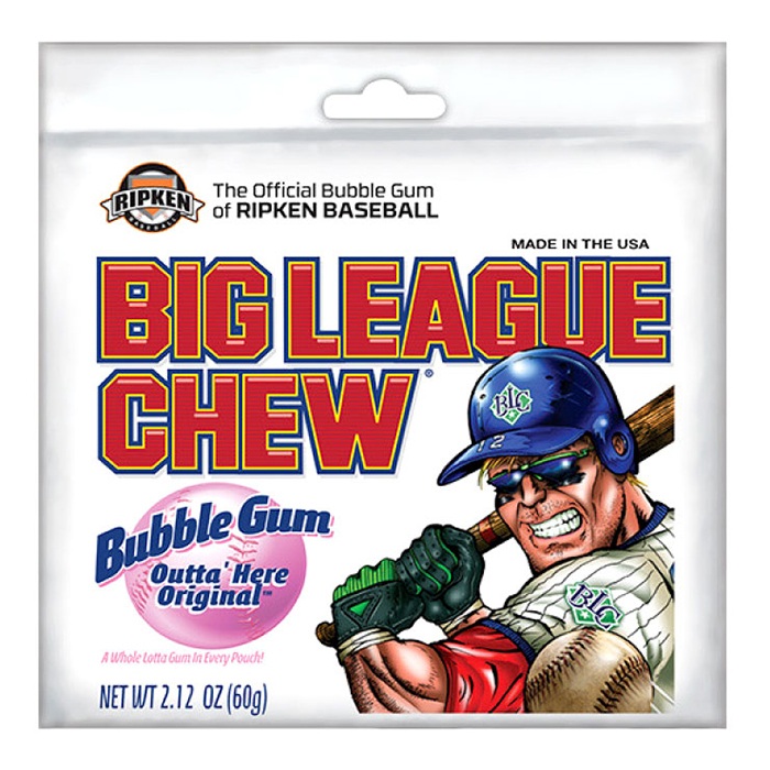 

Жевательная резинка Big League Chew Outta’ Here Original